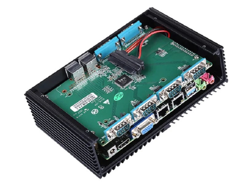 Qotom Fanless Mini Industrial PC - Bay Trail N2930 Quad Core 1.86GHz, DDR3 RAM, MSATA SSD Description Image.This Product Can Be Found With The Tag Names Cheap Mini PC, Computer Office, High Quality Computer Office, Mini pc