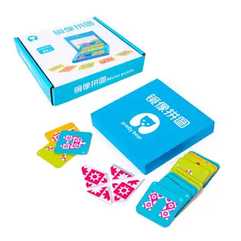 

Children Educational Jigsaw Toy Kids Baby Hand Brain Exercise Mirror Picture Toy C63C