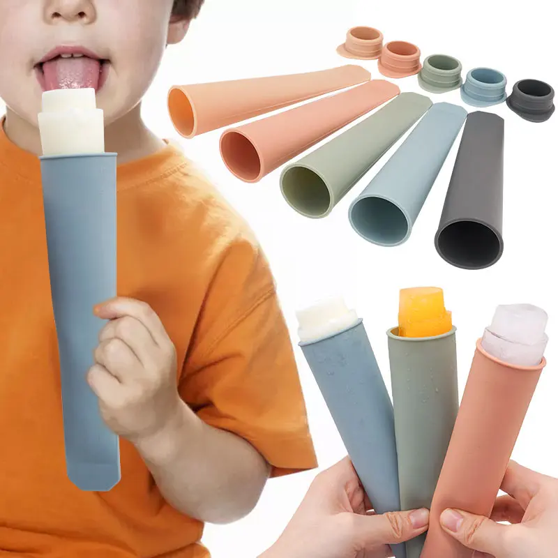 Ice Cream Maker 100% Food Grade Silicone Popsicle Mould