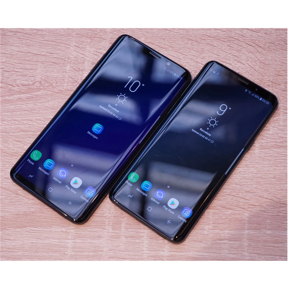 Samsung Galaxy S9 Plus S9+ G9650 Dual Sim Octa Core 6.2" 6GB RAM 64GB ROM NFC Snapdragon 845 4G LTE Mobile Phone apple refurbished iphone