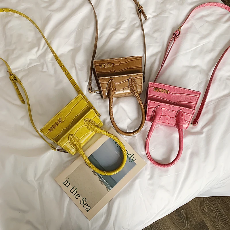 Jacquemus, дизайнерские сумки, известный бренд, кожа, Кроко, женские ...