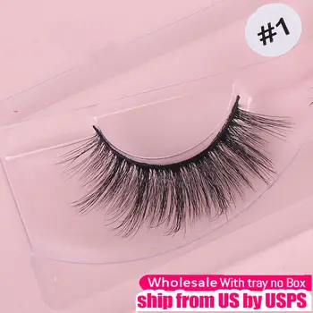 

Beeos Faux Mink Eyelashes Natural Long 3D False Eyelashes Makeup Eyelash Extension Tools For Beauty 10/30/50 Pairs Wholesale