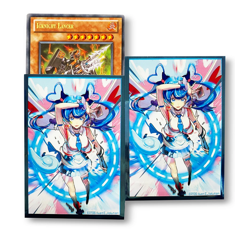 100ピース/ロット遊戯王保護スリーブサイズ89 × 62ミリメートル