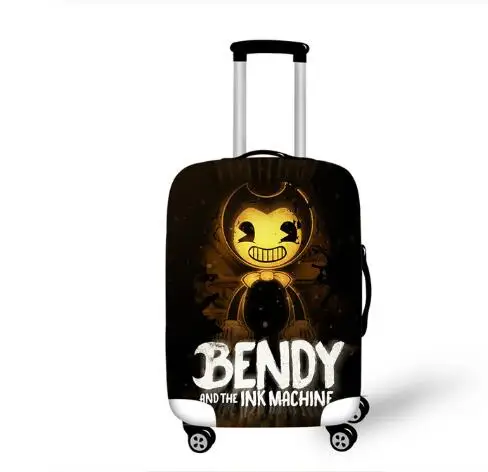18-32 дюймов Bendy и чернила машина эластичный Чемодан Защитная крышка тележка костюм чехол защиты мешка для сбора пыли чехол для путешествий - Цвет: picture color