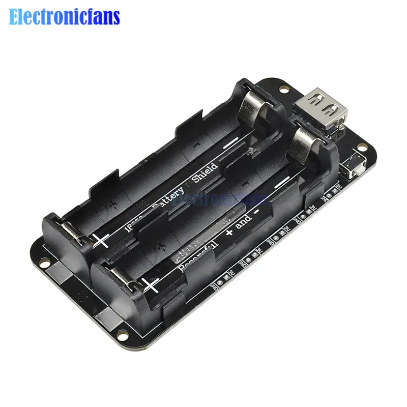 Dual18650LithiumBatteryShieldV83V1A5V3AMicroUSBPowerBankBatteryChargingModuleForRaspberryPiWifiESP8266ESP32-AliExpress502