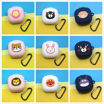 

Cartoon Case For Samsung Galaxy Buds Live Anti-shock Flexible Silicone Case For Galaxy Buds Live Protective Headphone Cove Shell