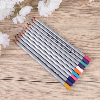 

1 Box Useful Assorted Oily Colored Pencils Stationery Environmental Pencil Art Painting Pencil Set Students Supplies for Adults