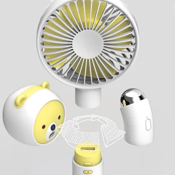 

USB Fan Cooler Cooling 4 In 1 Set Facial Protection Devices Fan Portable Moisturizing Nebulizer For Office Car Home 2020 HOT