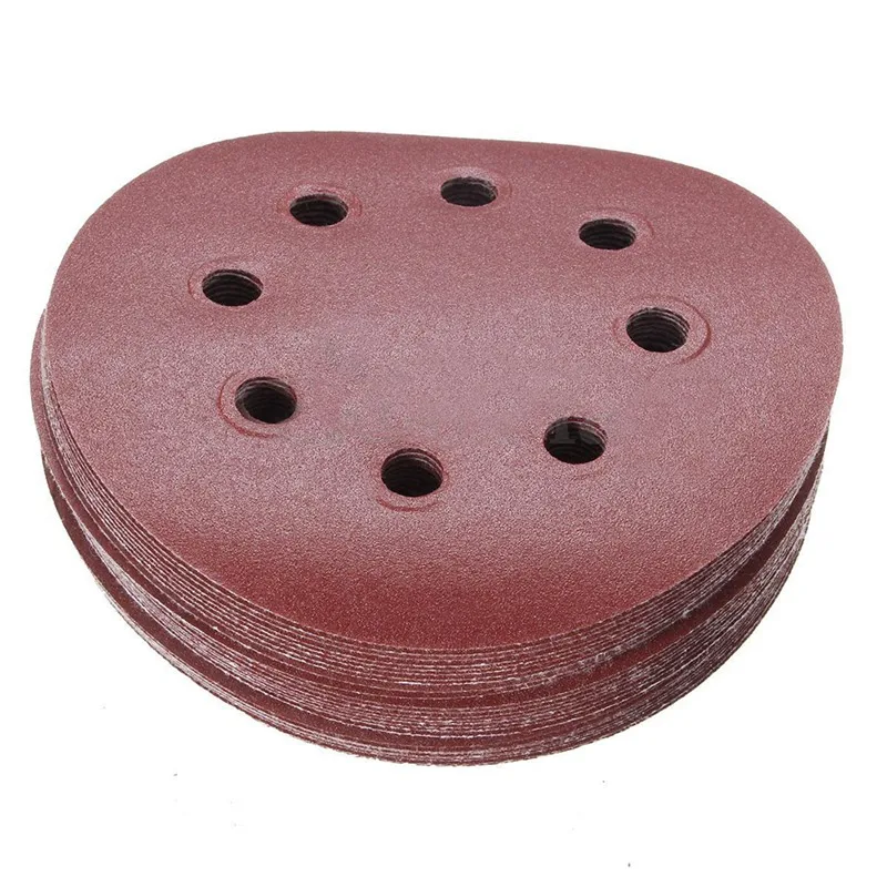 Grinding Discs for Lux EXS-240 an Eccentric Sander 125mm, 8-hole 