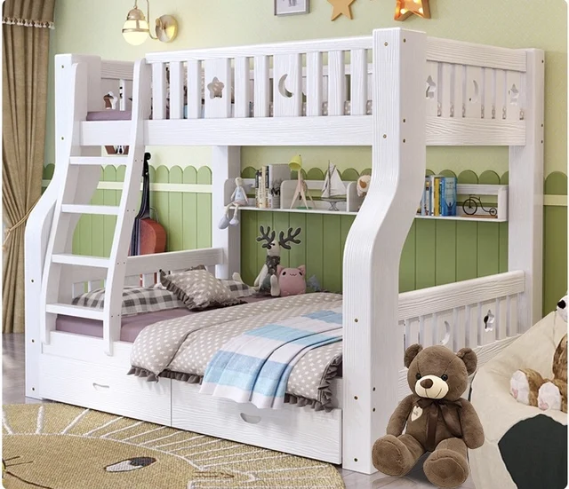 Blokkeren Executie Inwoner Op Verkoop Houten Kids Bed Italië Ontwerp Solide Kind Stapelbed|Bedden| -  AliExpress