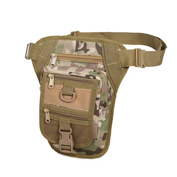 

Men Women Waist Pack Sport Casual Zipper Outdoor Waterproof Multifunctional Riding Gear Leg Bag Adjustable Strap Fishing Cycling