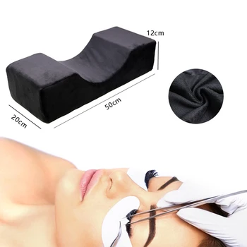 

Professional Eyelash Extension Pillow Salon Grafted Eyelashes Memory Beauty Pillow Special Ergonomic Neck Support Makeup Tool