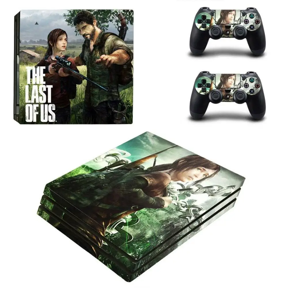 YSP4P-0077 Последний из нас PS4 Pro sticker s Play station 4 кожа наклейки Наклейки Обложка для playstation 4 PS4 Pro консоли и контроллер Skins - Цвет: YSP4P-0077