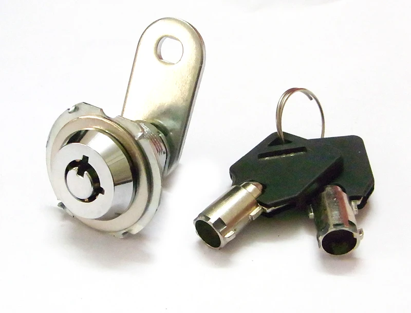 Barrel And Keys for Gaming Vending Cabinets Etc Lockcam Brass Push Lock, 