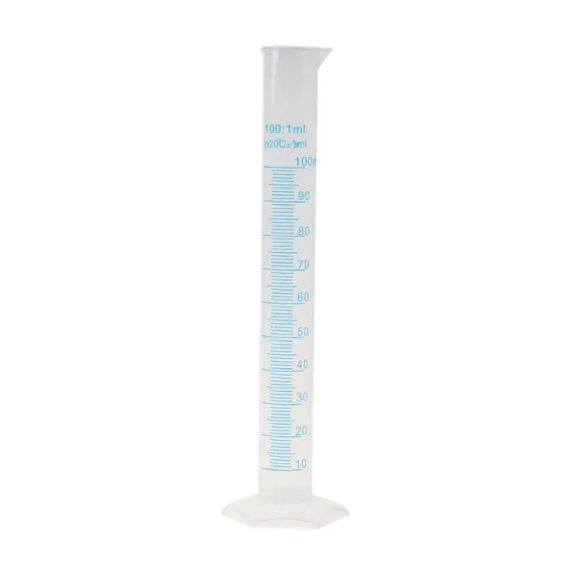 Measuring Cylinder Laboratory Test Graduated Liquid Trial Tube Jar Tool New