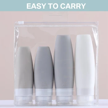 

Silicone Squeeze Bottle Portable Empty Spray Bottles Plastic Atomizer Perfume Atomizer Spray Refillable Bottle Container
