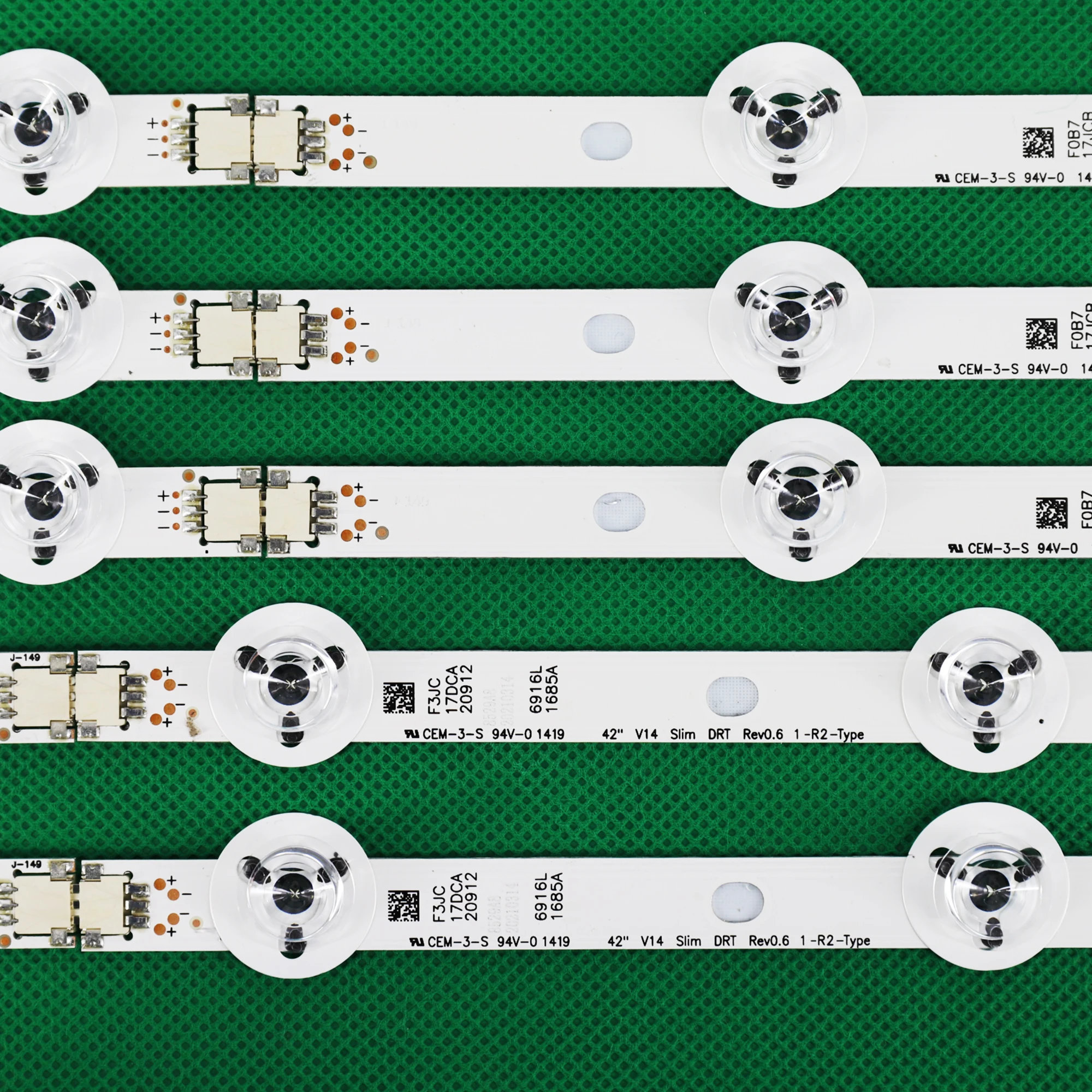 Led para lg Tira Retroiluminação Fino Drt Rev0.6 6916l 1682a 1684a 1683b 1685b Lc420duh pg f1 42ly970h 42lb700v 42lb671v 42 tv V14 - Imagem 5