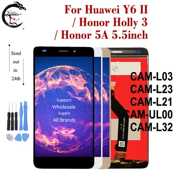 

5.5" LCD With Frame For Huawei Y6 II 2 LCD Honor 5A Holly 3 CAM-L21 CAM-L23 CAM-L03 LCD Display Screen Touch Digitizer Assembly