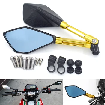 

Universal 8mm 10mm Motorcycle CNC Aluminum rearview side mirror For Yamaha FZR400RR FZR600 FZR600R FZR750R FZR1000 MT-09