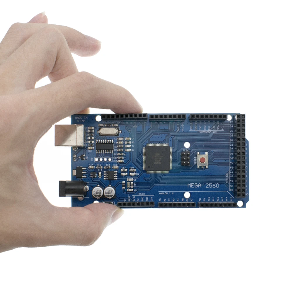 10 шт. MEGA2560 MEGA 2560 R3 (ATmega2560 16AU CH340G) AVR USB плата с/без кабеля|Интегральные схемы| |