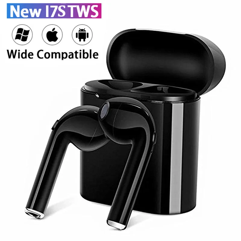 €2.29 25% de DESCUENTO|I7s TWS auriculares inalámbricos Bluetooth 5,0 Air Mini Sport manos libres auriculares estéreo con caja de carga para iPhone 11 Pro X Max on AliExpress 