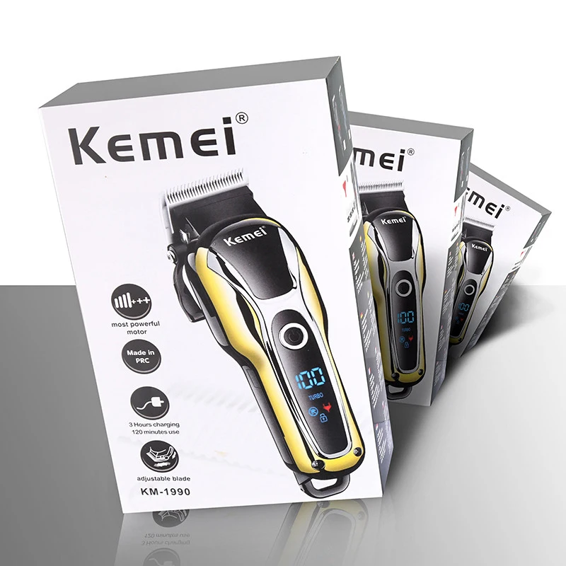 Kemei Pro машинка для стрижки волос Электрический Аккумуляторный Триммер Набор 0 5 1