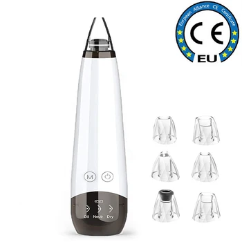

blackhead Remover Vacuum Pore cleaner Beauty Skin Care Face T Zone Nose Cleaner Facial White Black Dot Removal Suction Tool
