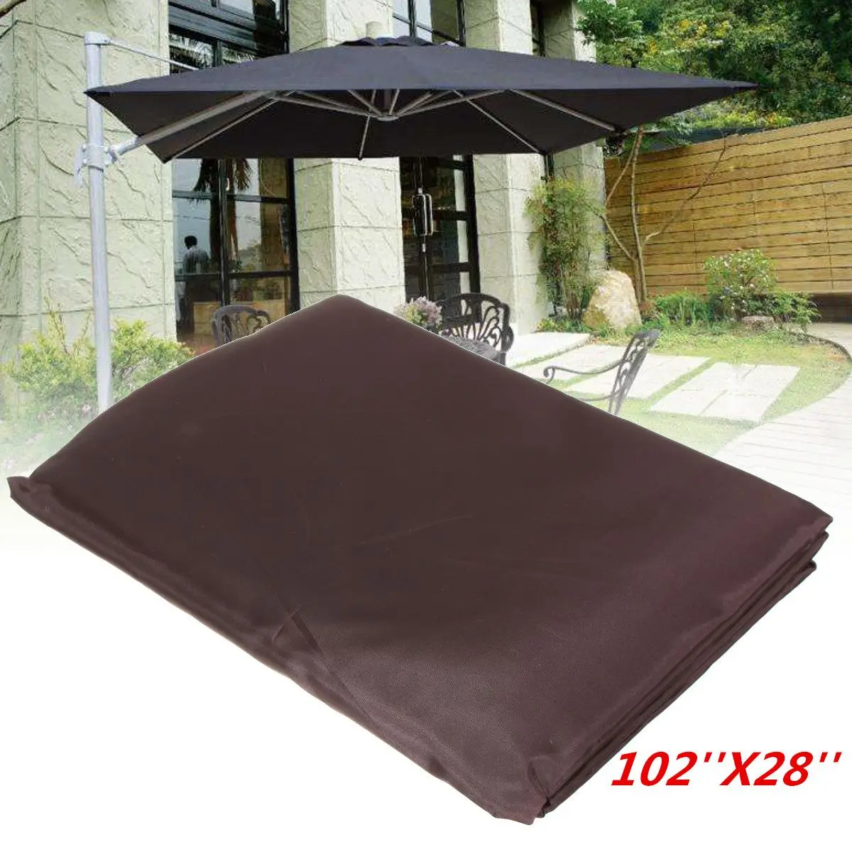 Waterproof Outdoor Market Patio Umbrella Canopy Protective Cover Bag Fit Rain Covers Aliexpress
