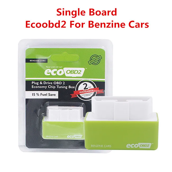 Блок тюнинга чипа для Benzine/дизель Eco OBD2 Nitro OBD2 сканер большей мощности 15% экономия топлива - Цвет: 1PCB Board