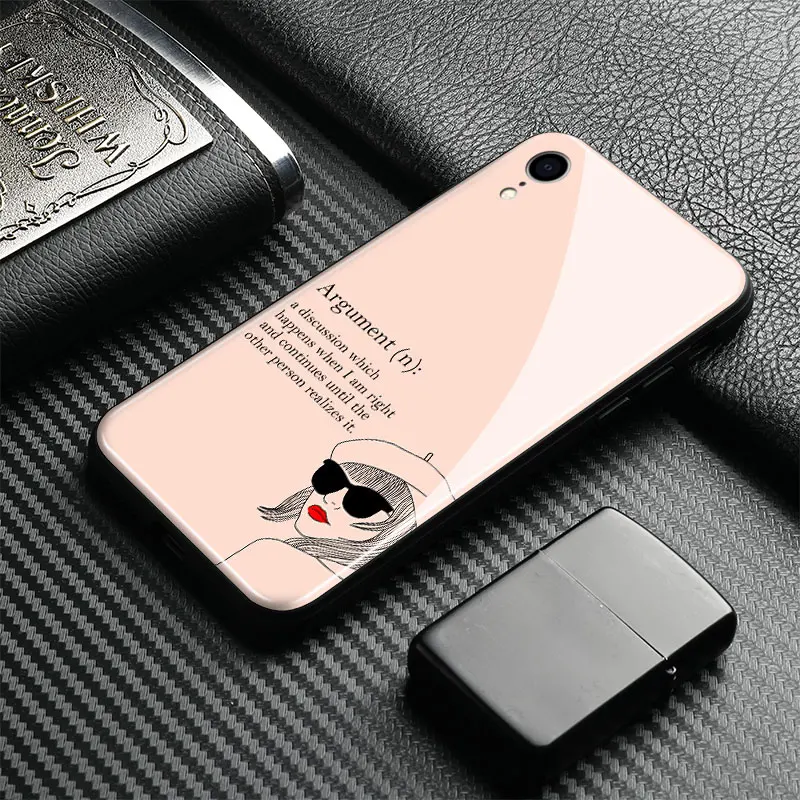Эстетичный шикарный минималистичный розовый чехол с цитатами для Apple iPhone 5