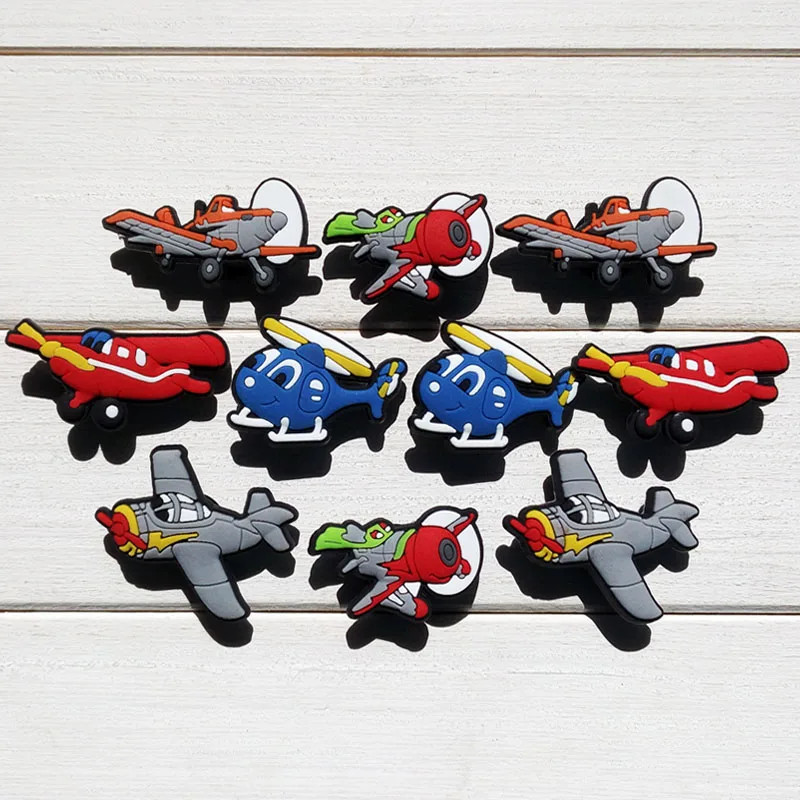 10-11pcs/lot Super Mario Sesame Street PVC Shoe Charms Accessories Fit for Shoes Bracelets Croc JIBZ Shoe Ormaments Best Gifts - Цвет: 10PCS   115A