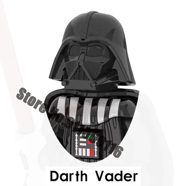 Luke Skywalker Building Blocks Ahsoka Tano Yoda Obi-Wan Kenobi Sith Kylo Ren Count Dooku Starkiller Star Action Figure Wars Toys E-XP269