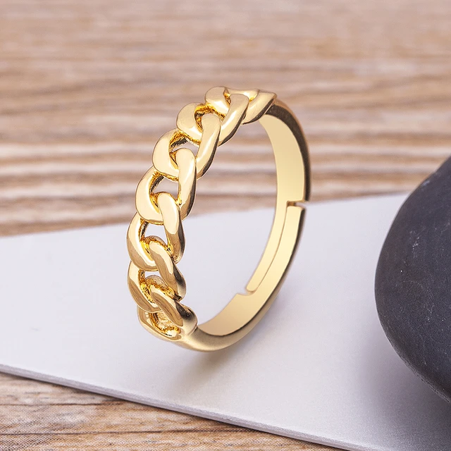 Chain Design Ring – MARMANIA