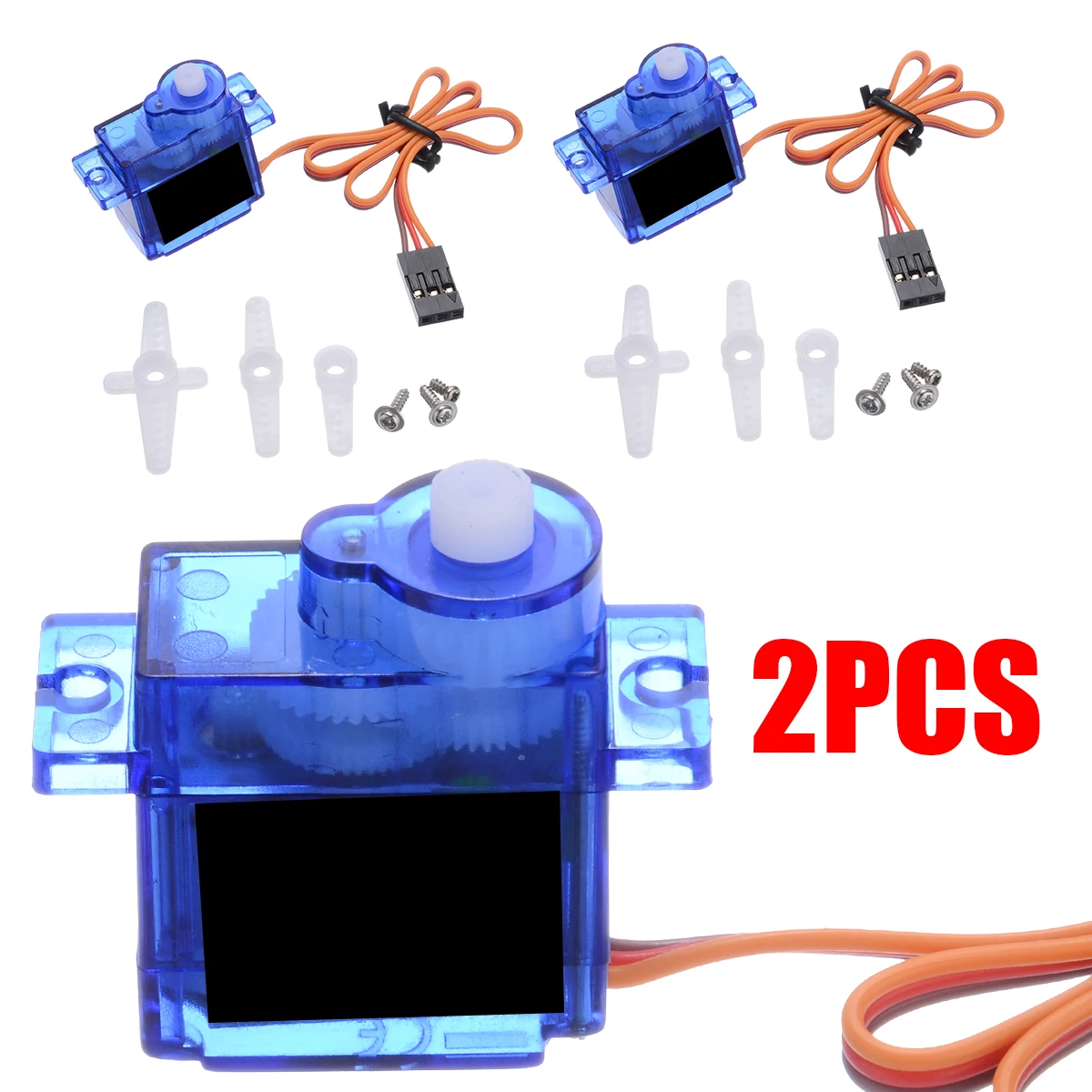 2Pcs/set 9G SG90 Micro Mini Servo For RC Robot Helicopter Airplane Car Boat t Robot 2019 Hot Sale RC Part