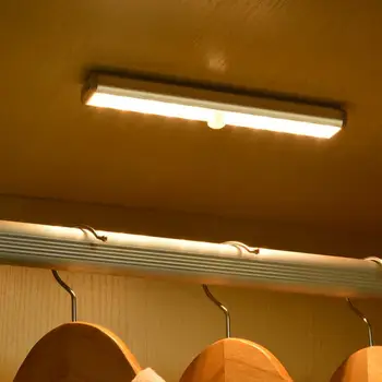 

USB Rechargeable PIR Motion Sensor Cabinet Light Household UV Disinfection Lamp Ultraviolet UVC Sterilizer Germicidal Lamp