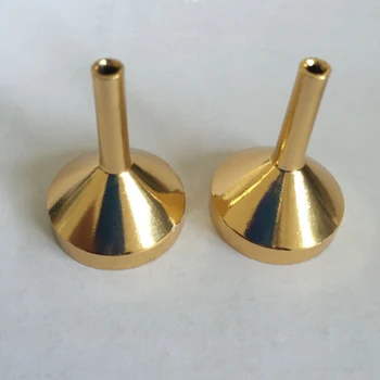 

New metal Small aluminum Mini Funnel For Perfume transfer Diffuser Bottle Mini Liquid Oil filling Lab