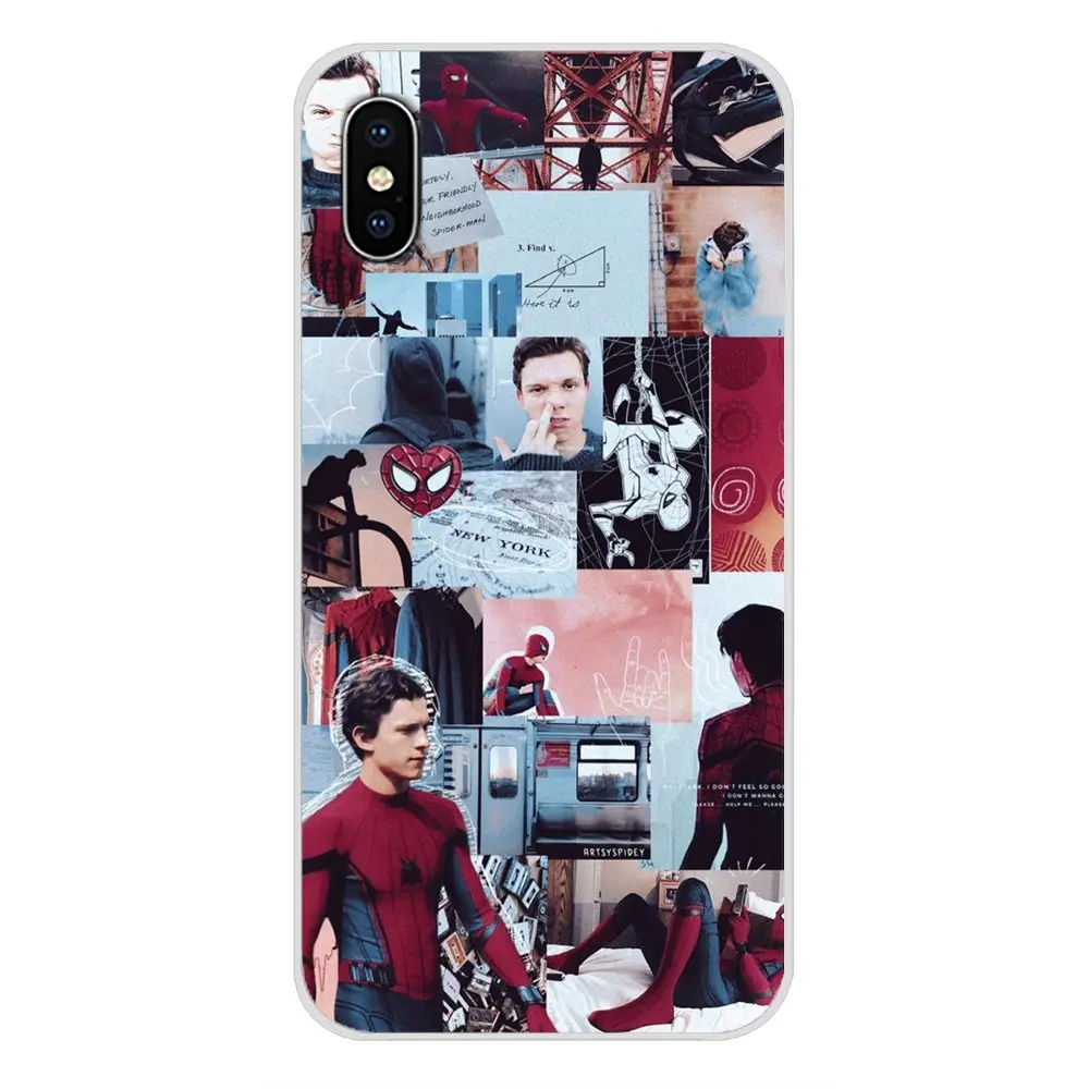 Для huawei mate Honor 4C 5C 5X6X7 7A 7C 8 9 10 8C 8X20 Lite Pro Аксессуары чехлы для телефонов Чехлы Marvel Человек-паук том Холланд