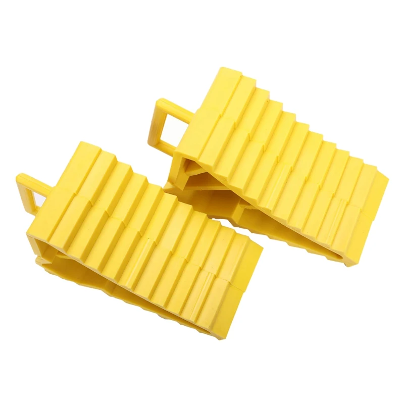 Колеса Chocks с ручкой шины Chocks, противоскользящий Блок шины скольжения стопор колеса блок Шины Поддержка колодки использования с шинами до