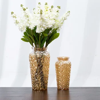 

Creative Jane Glass Vase Color Transparent Glass Crafts Soft Home Decorations