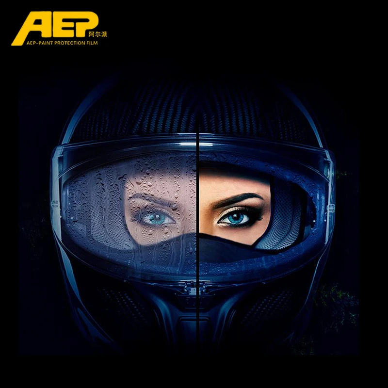 Anti-Fogging Helmet Lens Film For Motor Visor Shield Rain Resistant Universal