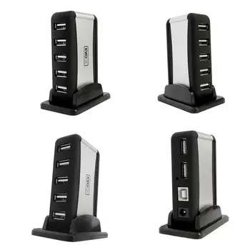 

5 Usb Multi-port Plug Charger Desktop Hub Power Adapter For Smartphone Computer Hub Adapter