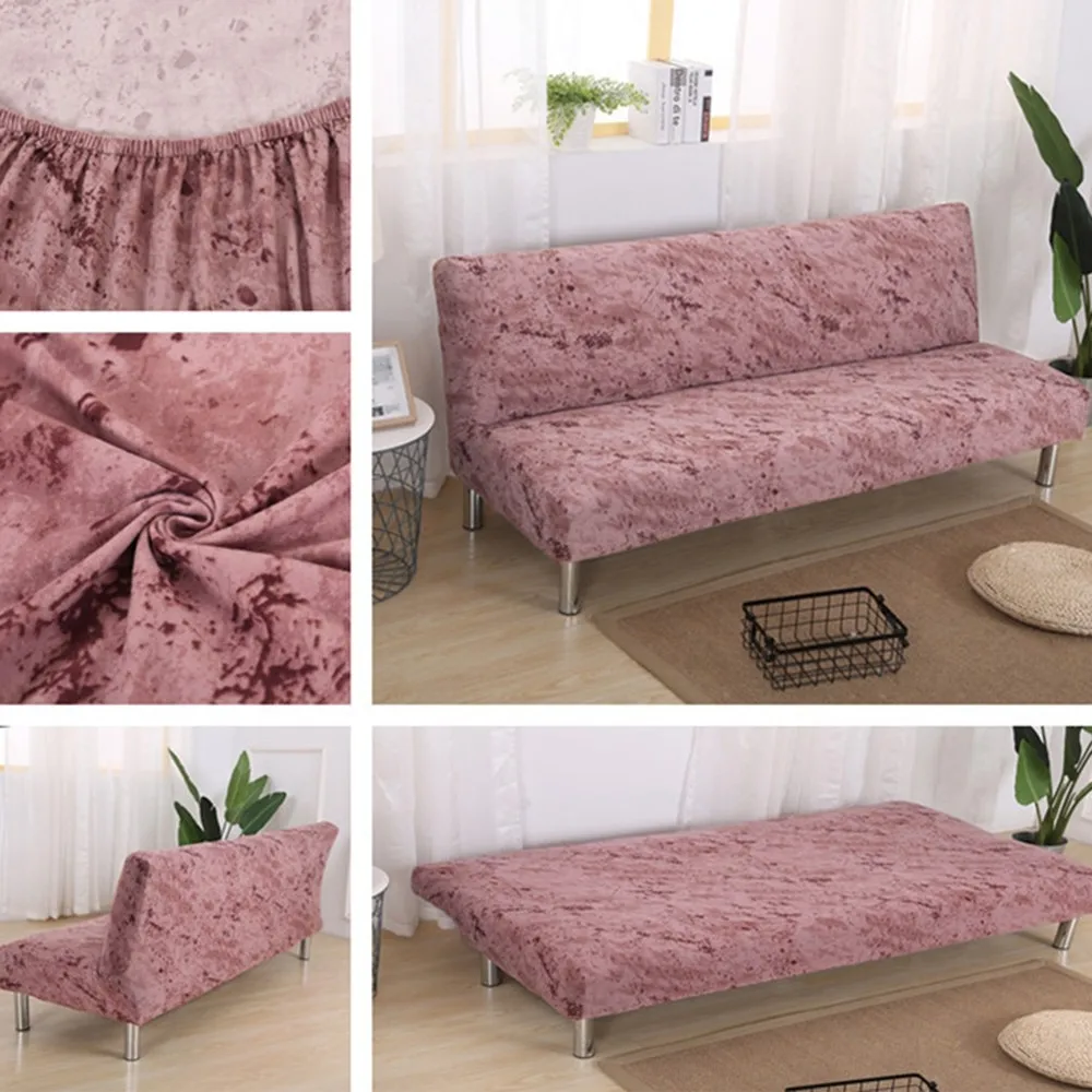 

1 Set Splash-ink All-inclusive Folding Stretch Sofa Bed Sofa Cover Protector Slipcover without Armrests Home Decor Textile