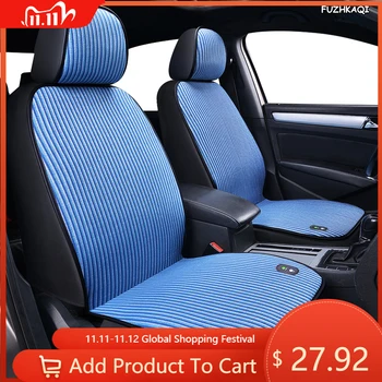 

FUZHKAQI 12V Heated car seat cover for Citroen all models c5 c3 C6 Elysee Xsara C-Quatre Picasso c4 Winter Pad Cushions seats
