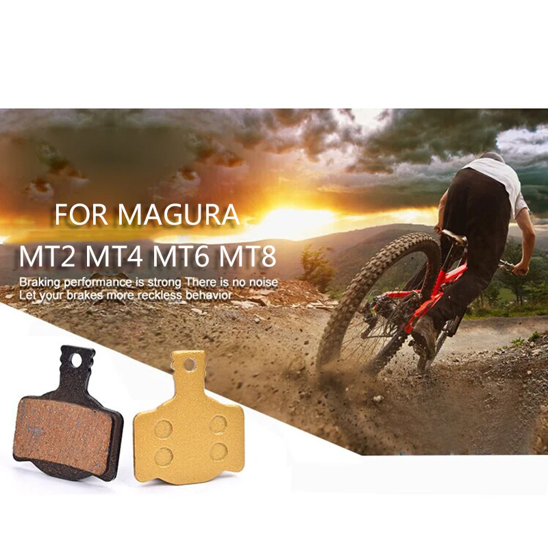 1-Pair Bike Disc Brake Pads MTB Bicycle Braking Part For Magura MT2,MT4,MT6,MT8