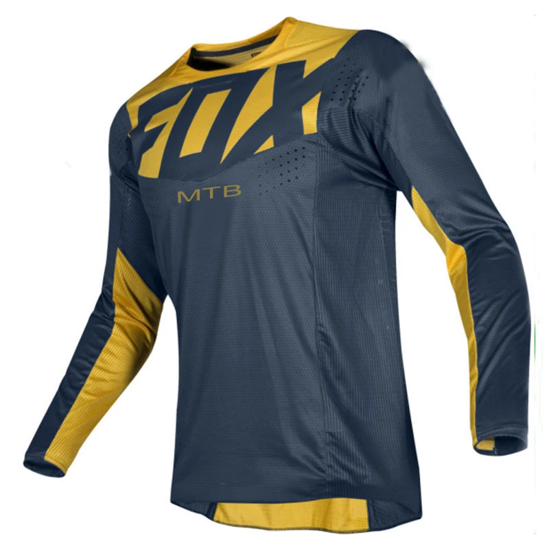 

FOXMTB Bike Jerseys Ropa MTB Hombre Enduro Menâ€˜s Long Sleeve Breathable Motocross Bicycle Top Quick Dry Downhill Shirt Clothing