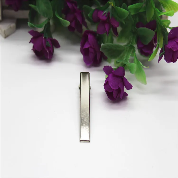 4.5 Centimeter Guangzhou Thick Barrettes Korean-style Barrettes Manufacturers Handmade Hair Accessories DIY Materials Alloy Barr