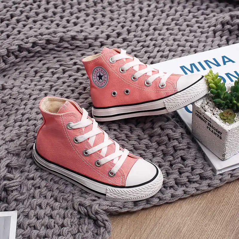 2021 Spring New Fashion Canvas Shoes Baby Shoes Children Sneakers Girls Sneakers Boys Sneakers Size 20-38 best children's shoes Children's Shoes