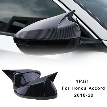 

1 Pair Mirror Covers Fit for Honda Accord 2018 2019 Left & Right High Quality