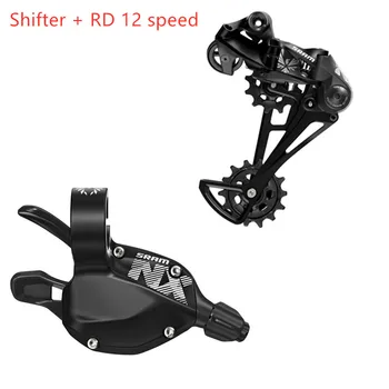 

SRAM NX Eagle Trigger 12 Speed Shifter + Rear Derailleur Long Cage MTB NX Shifter Lever NX Rear Derailleur