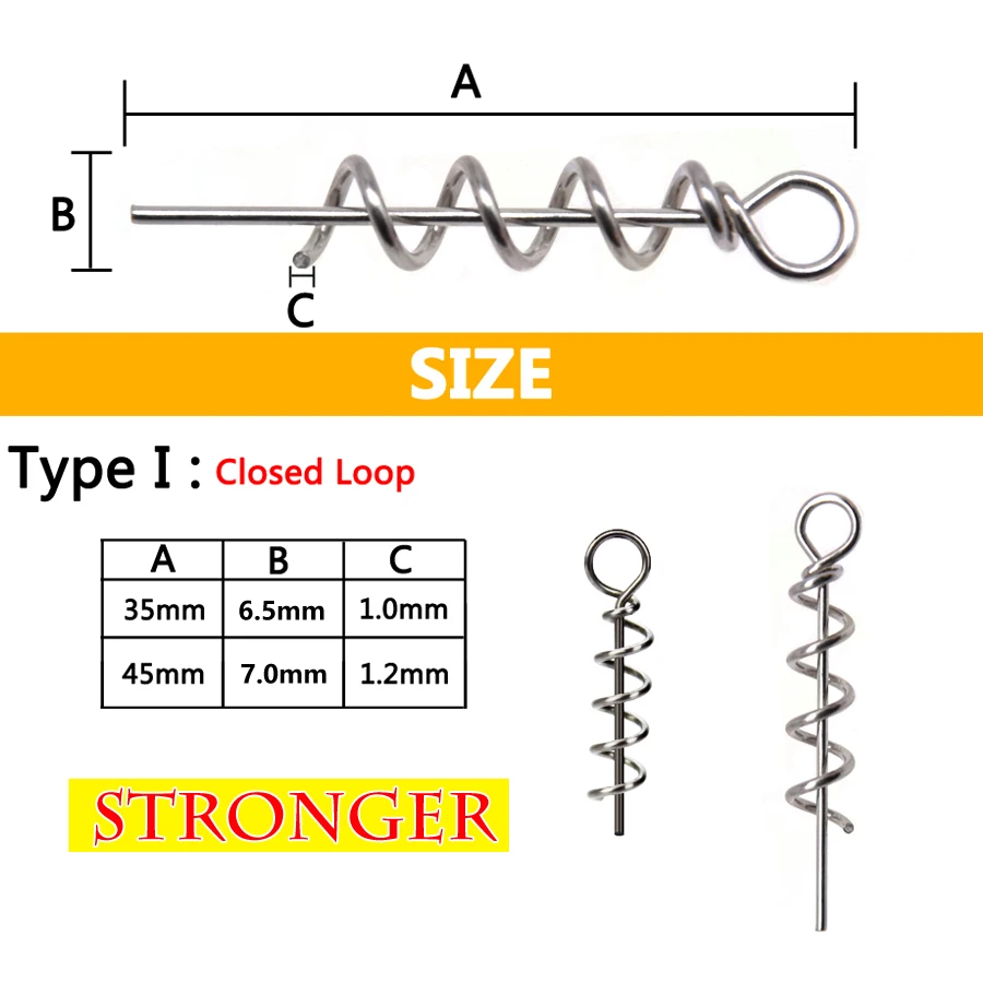 Tanio Wszystkie rozmiary haczyk wędkarski kołki centrujące przynęta na